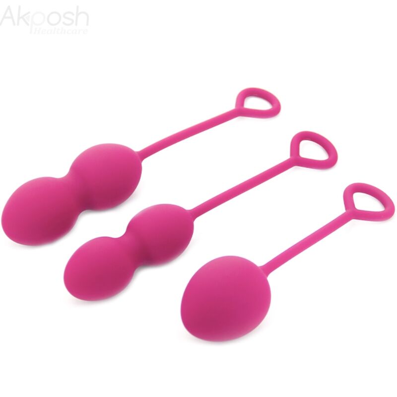 Sfere Vaginali Kegel Armony Anabiosis — 3 Livelli, Bordeaux