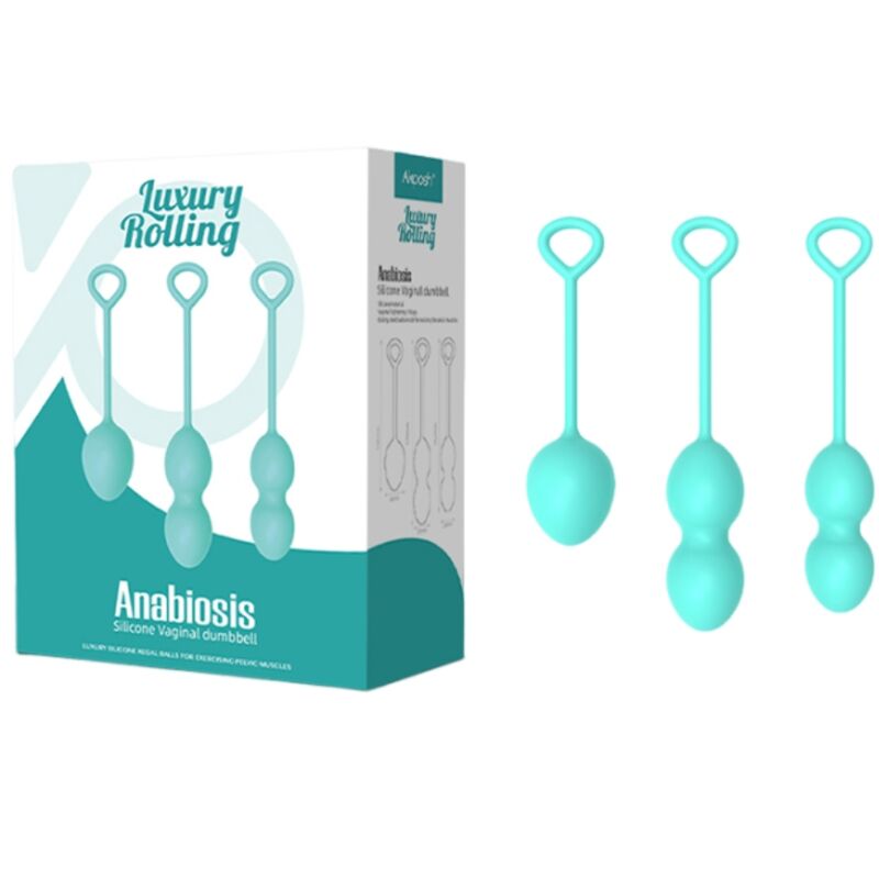 Peso Vaginale Vibrante Armony Anabiosis — 3 Livelli, Verde