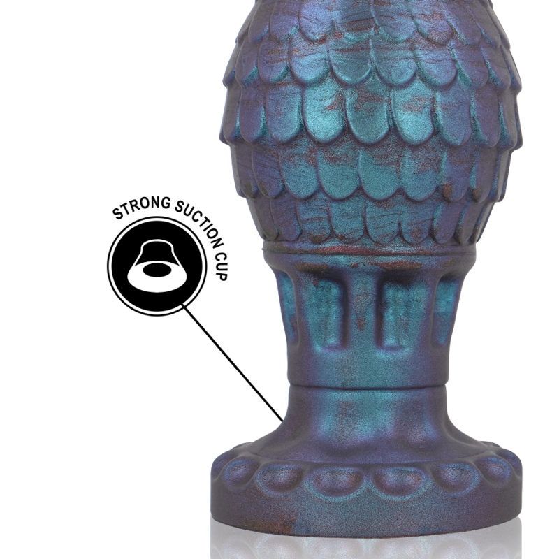 Plug Anale Dragon Egg Epic Vrakos — Silicone, Taglia S