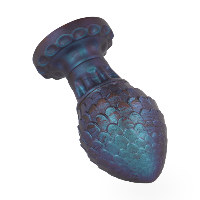 Plug Anale Dragon Egg Epic Vrakos — Silicone, Taglia M