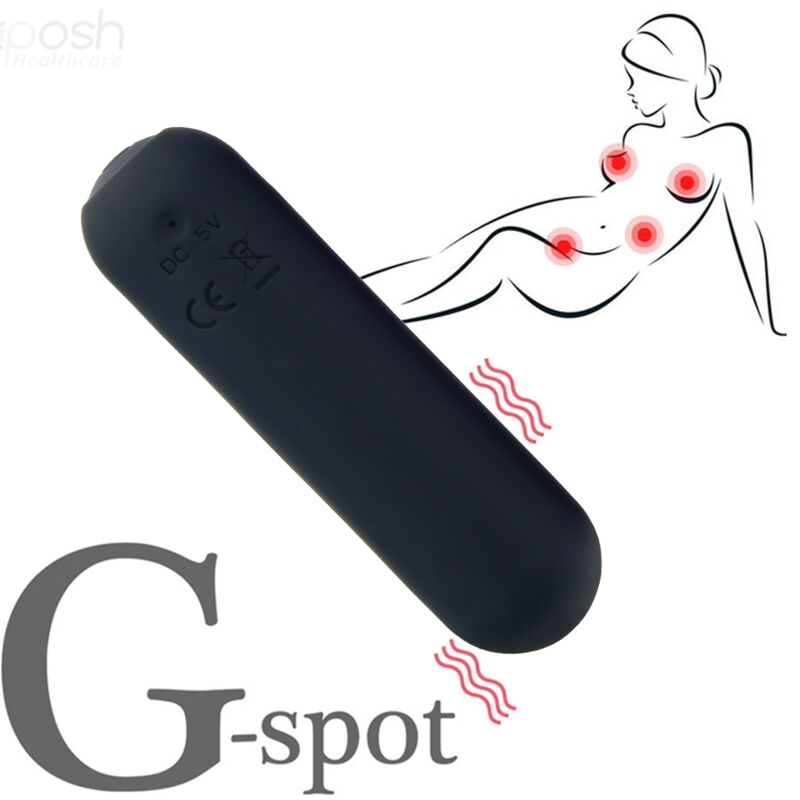 Vibratore Bullet Armony Splash Haha — Silicone, 10 Vibrazioni