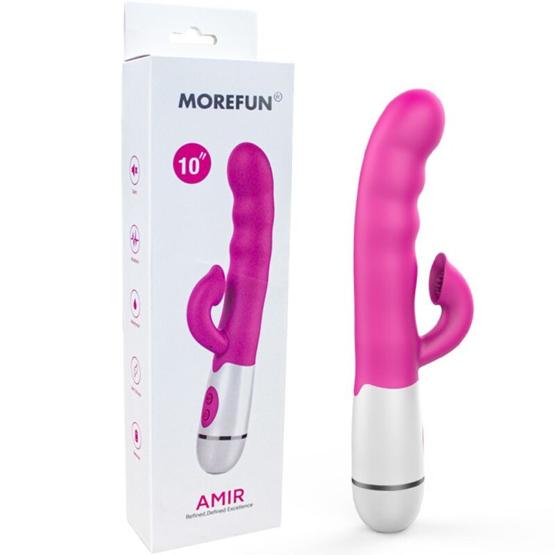 Vibratore con Lingua Stimolante Armony Amir — 16 Velocità, Rosa