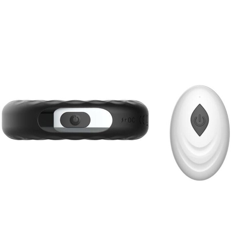 Anello Fallico Vibrante con Telecomando Armony Lord's Love — Nero