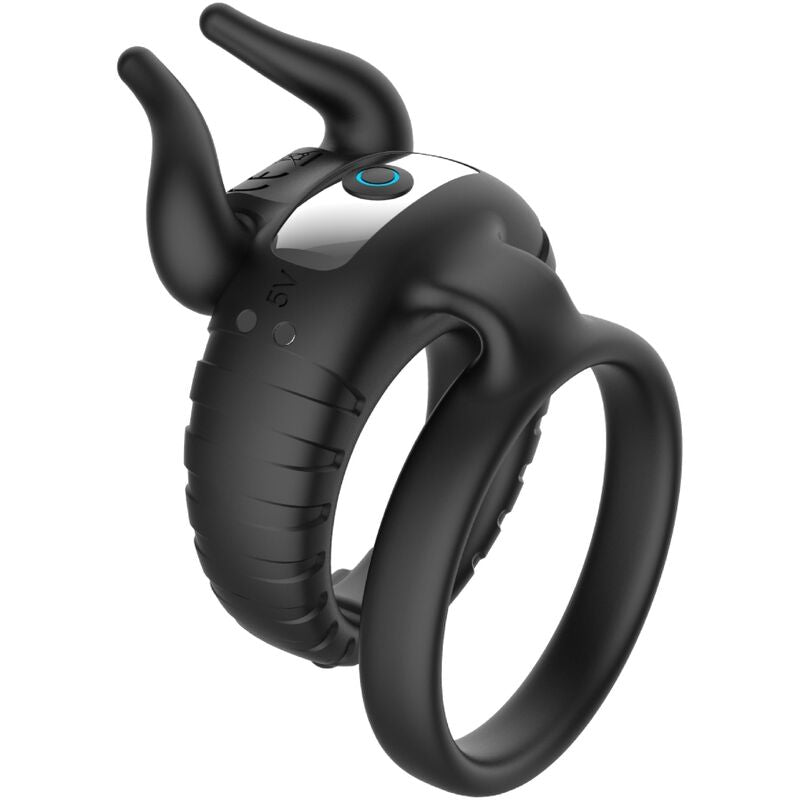 Anello Fallico Vibrante Armony Bull's Pasion — 10 Modalità, Nero