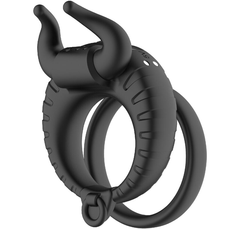 Anello Fallico Vibrante Armony Bull's Pasion — 10 Modalità, Nero
