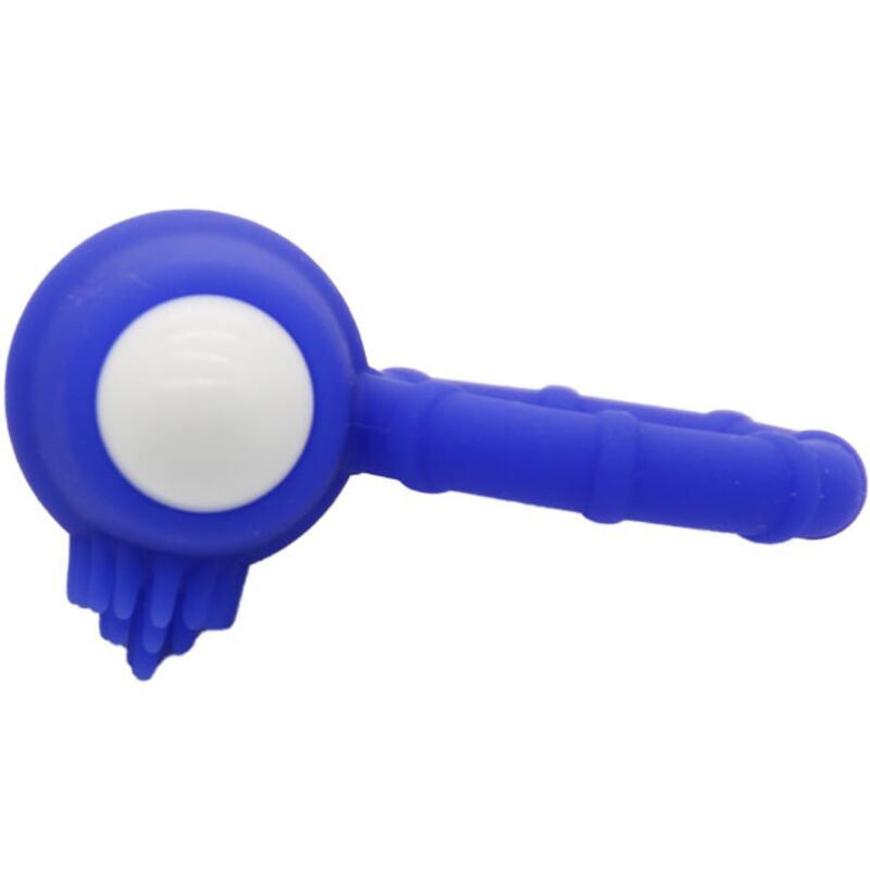 Anello Fallico Vibrante Armony Power — Silicone, Blu