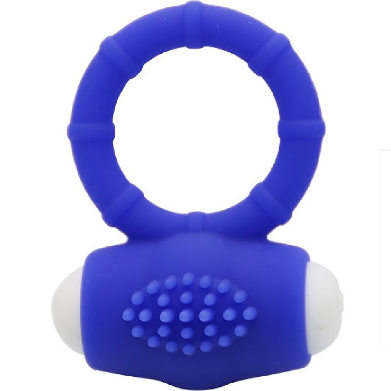 Anello Fallico Vibrante Armony Power — Silicone, Blu