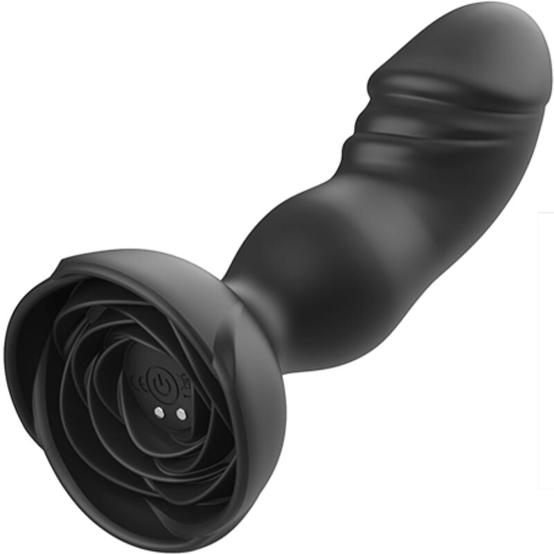 Plug Anale Vibrante con Telecomando Armony Extreme Bloom — Nero