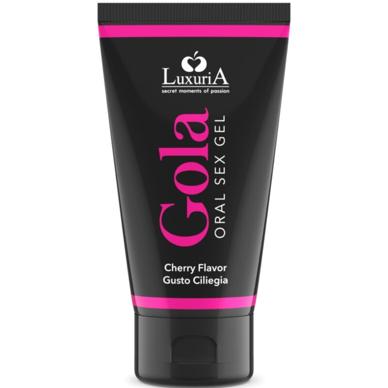 Gel per Sesso Orale Intimateline Luxuria Gola — Ciliegia 50 ml