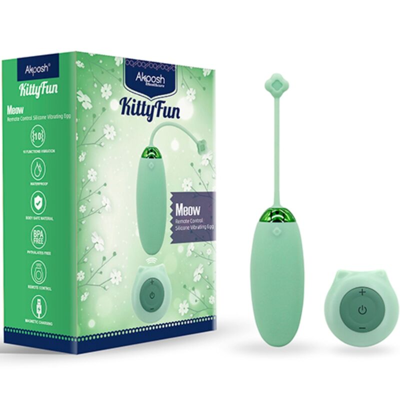 Uovo Vibrante con Telecomando Armony Kitty Fun — 10 Modalità