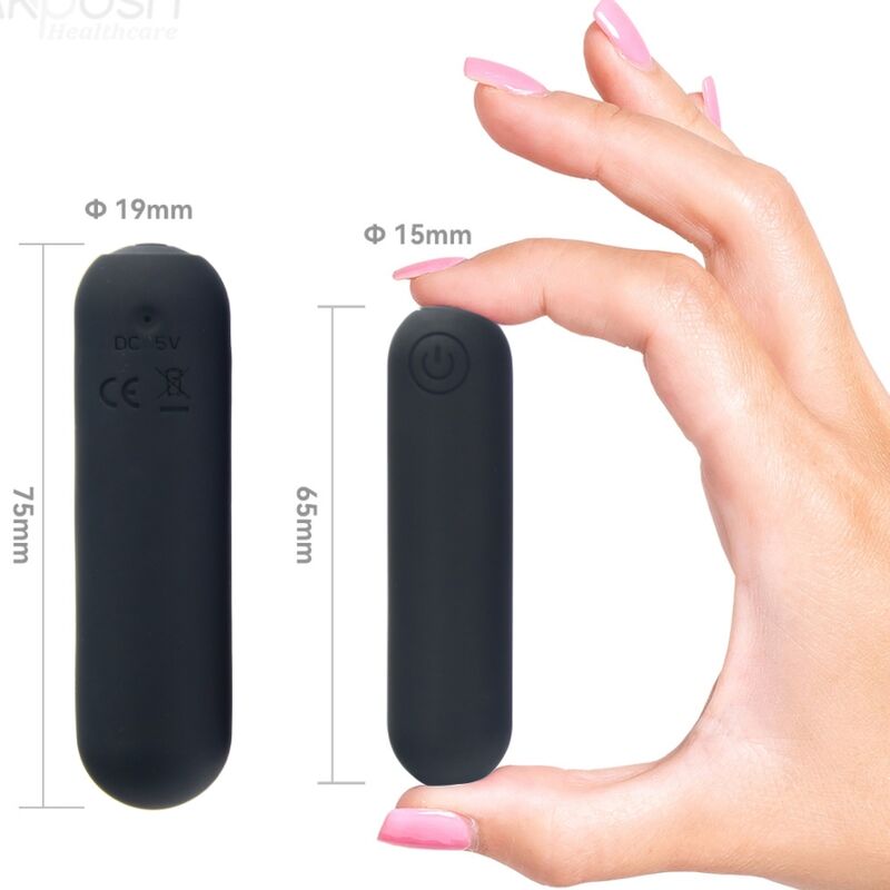 Vibratore Bullet Armony Splash Haha — Silicone, 10 Vibrazioni