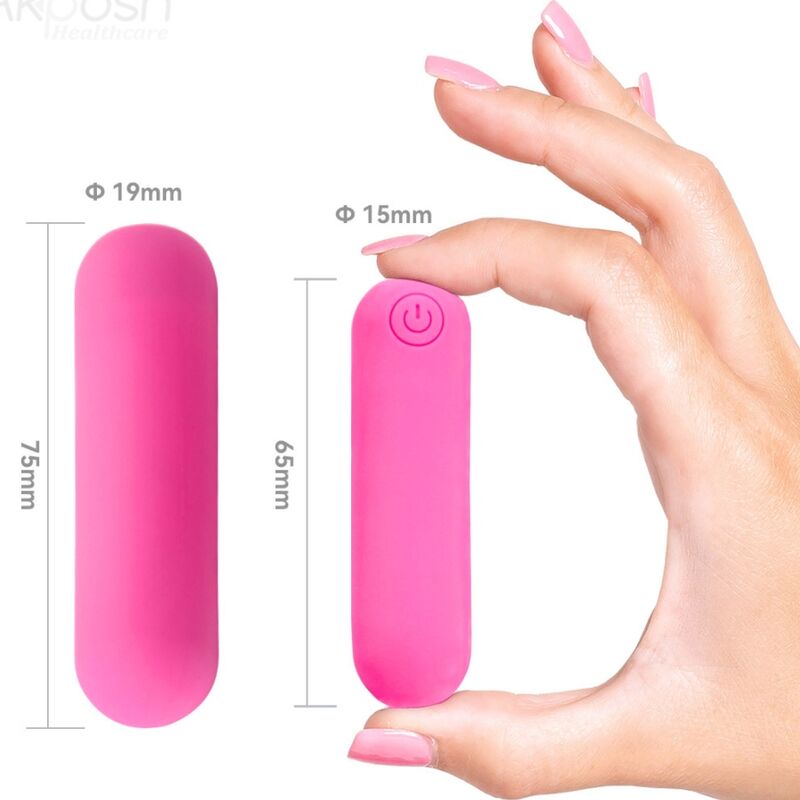 Vibratore Bullet Armony Splash Haha — Silicone, 10 Modalità