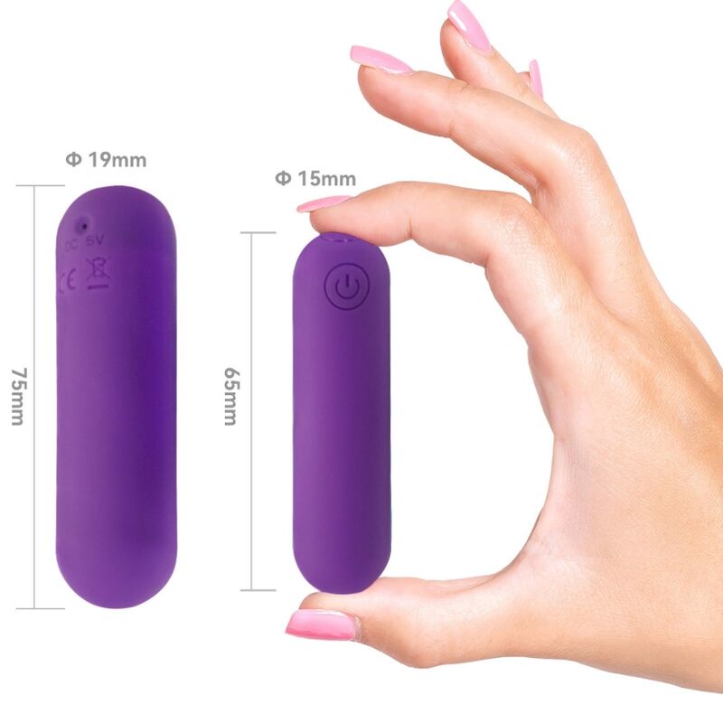 Vibratore Bullet Clitoride Armony Splash Haha — Silicone, 10 Modalità