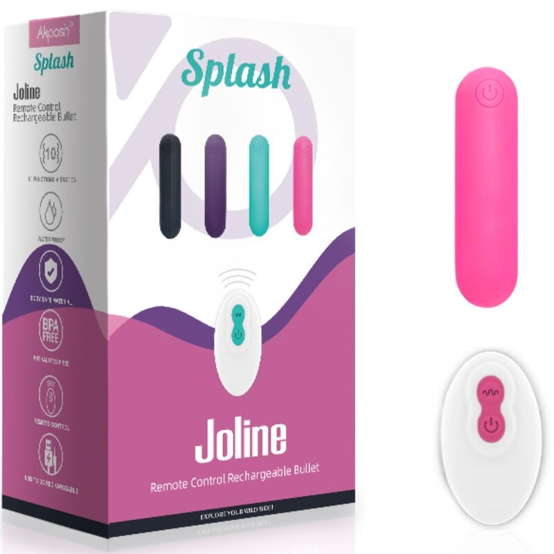 Vibratore Bullet con Telecomando Armony Joline — 10 Modalità