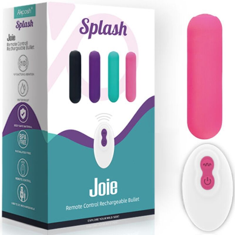 Vibratore Bullet con Telecomando Armony Splash Joie — 10 Modalità