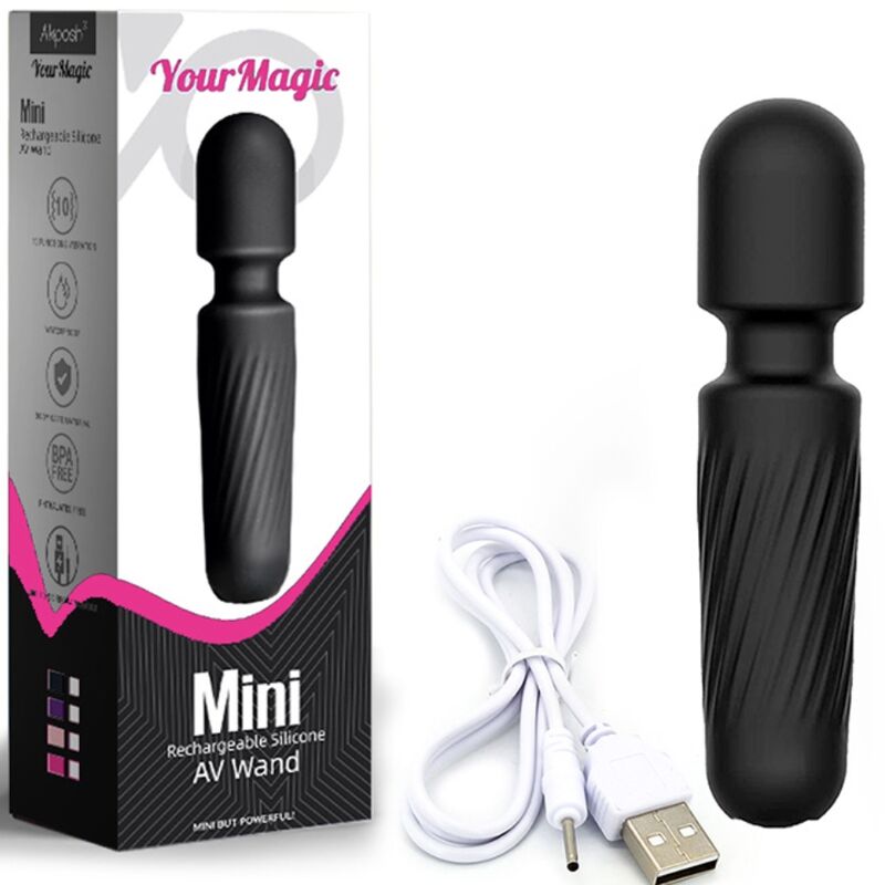 Vibratore Wand Ricaricabile Armony Your Magic — 10 Modalità