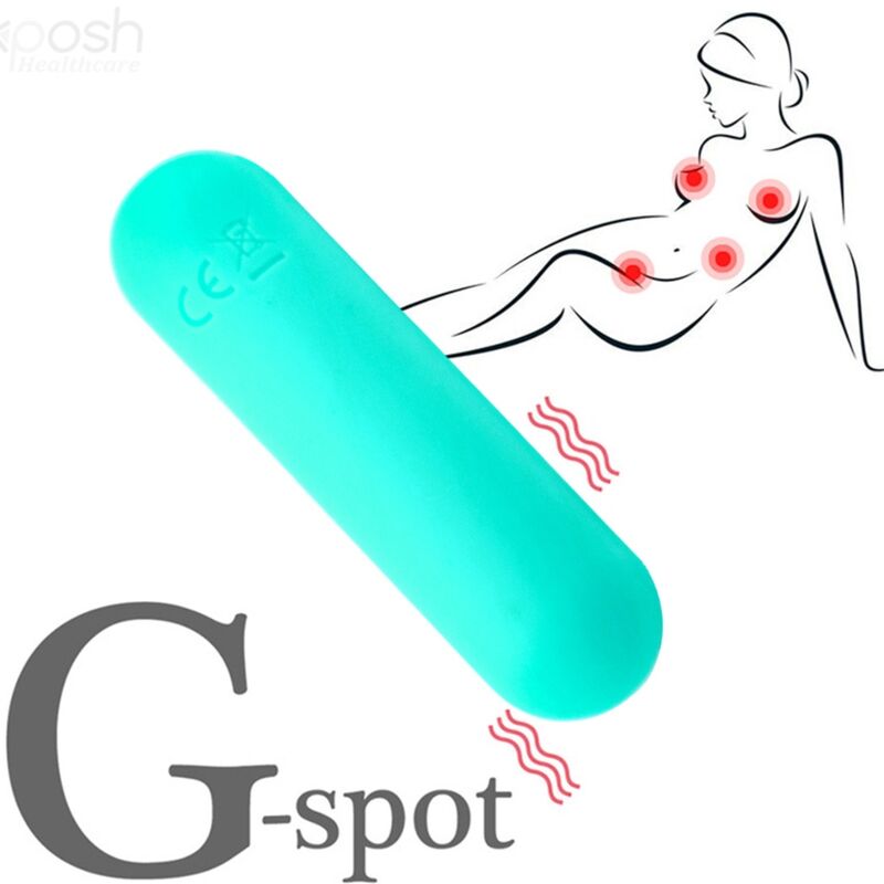 Vibratore Bullet Clitoride Armony Splash Haha — Silicone, 10 Modalità