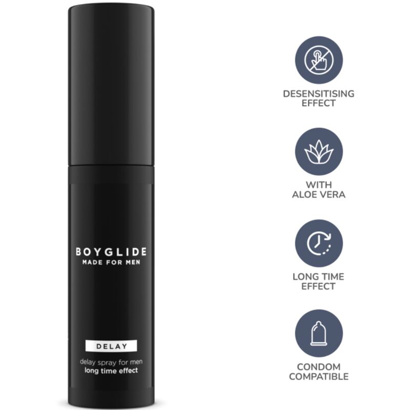 Spray Ritardante Intimo Maschile Intimateline Boyglide Delay — 20 ml