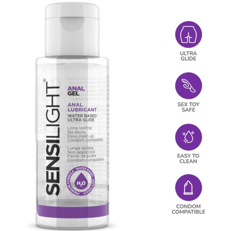 Lubrificante Anale Base Acqua Intimateline Sensilight — 30 ml