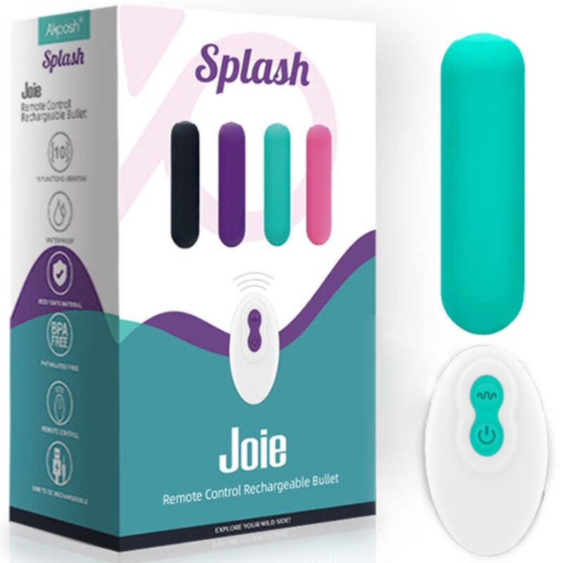 Vibratore Bullet con Telecomando Armony Splash Joie — 10 Modalità
