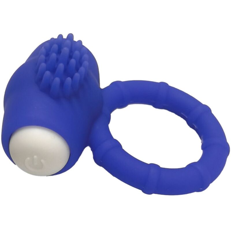 Anello Fallico Vibrante Armony Power — Silicone, Blu