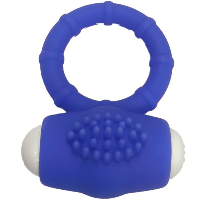 Anello Fallico Vibrante Armony Power — Silicone, Blu