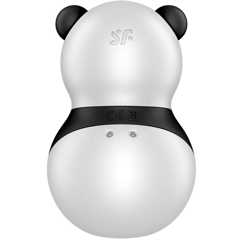 Succhia Clitoride con Vibratore Satisfyer Pocket Panda — Bianco