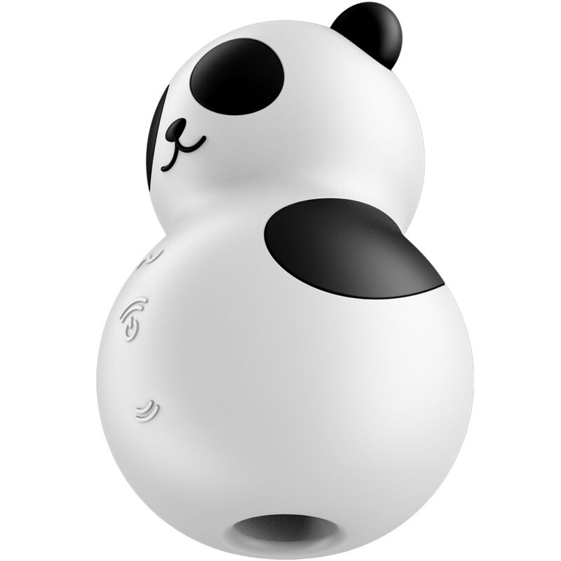 Succhia Clitoride con Vibratore Satisfyer Pocket Panda — Bianco