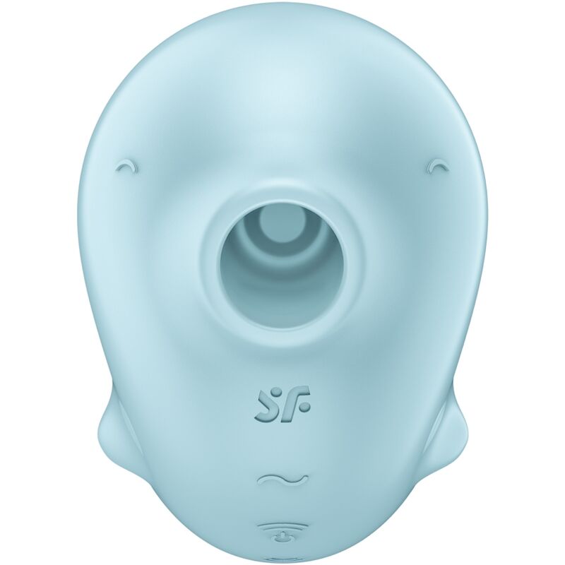Succhia Clitoride Vibrante Satisfyer Sassy Seal — Blu