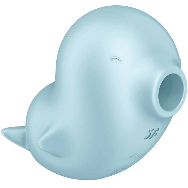 Succhia Clitoride Vibrante Satisfyer Sassy Seal — Blu
