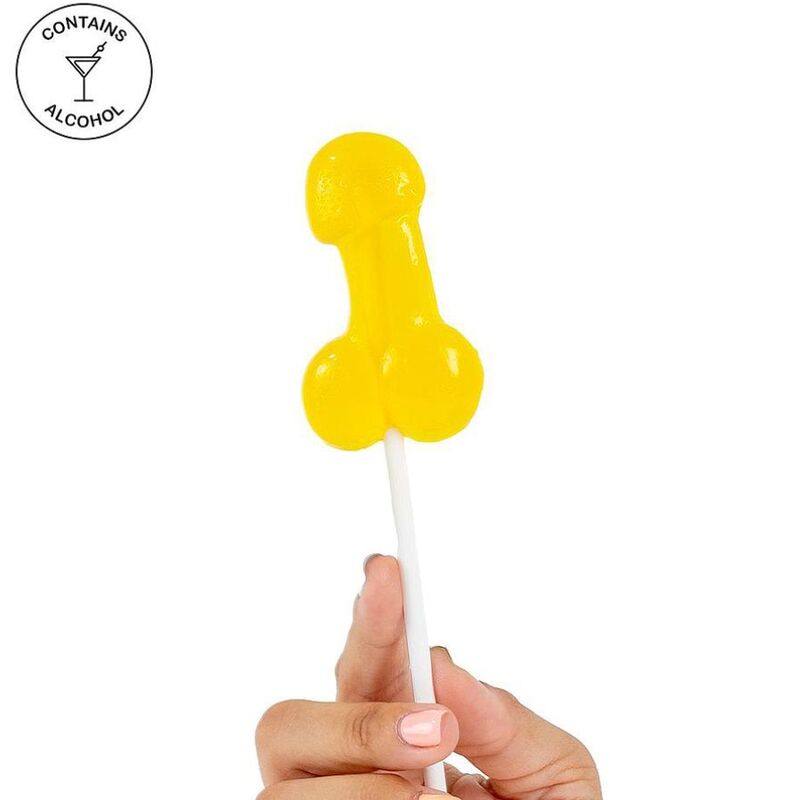Lecca-Lecca Erotico a Forma di Pene Secretplay — Piña Colada 26 g