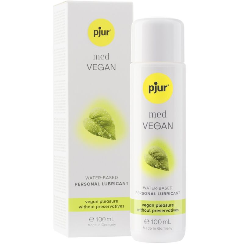 Lubrificante Intimo Base Acqua Pjur Med Vegan Glide — 100 ml
