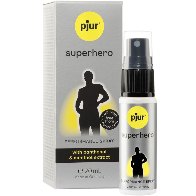 Spray Ritardante Uomo Pjur Superhero Performance — 20 ml