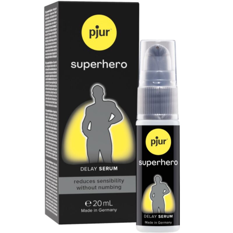Siero Ritardante Concentrato Pjur Superhero — 20 ml