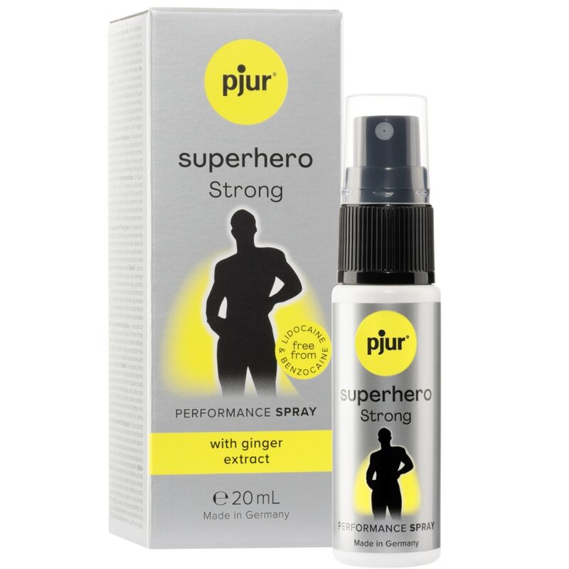 Spray Ritardante Uomo Pjur Superhero Strong — 20 ml