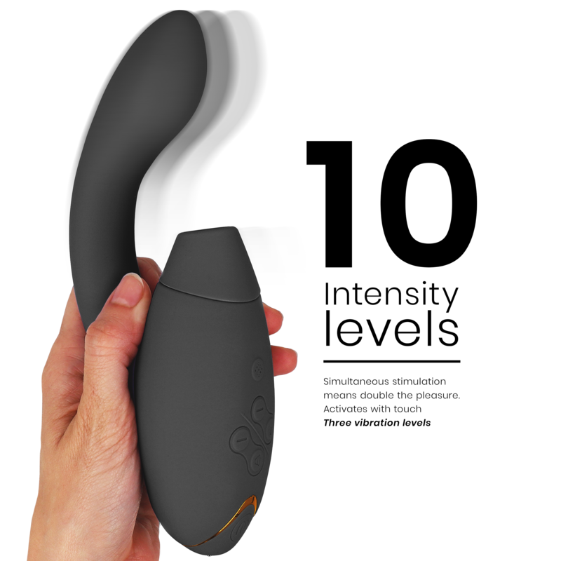 Vibratore Rabbit Womanizer Duo 2 — Stimolatore Clitoride e Punto G