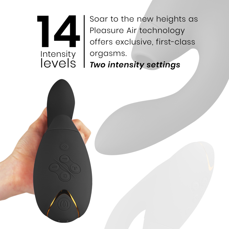 Vibratore Rabbit Womanizer Duo 2 — Stimolatore Clitoride e Punto G