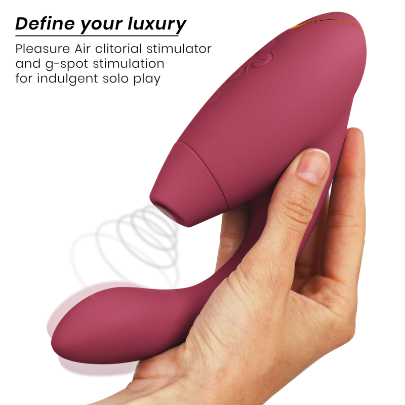 Vibratore Rabbit Punto G Womanizer Duo 2 — Bordeaux