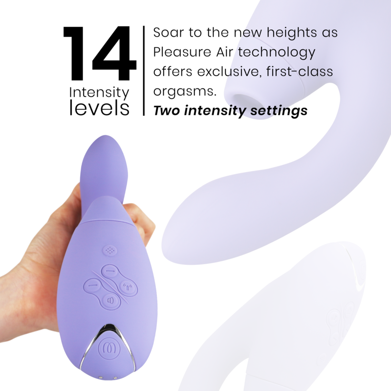 Vibratore Rabbit Womanizer Duo 2 — Stimolatore Punto G e Clitoride