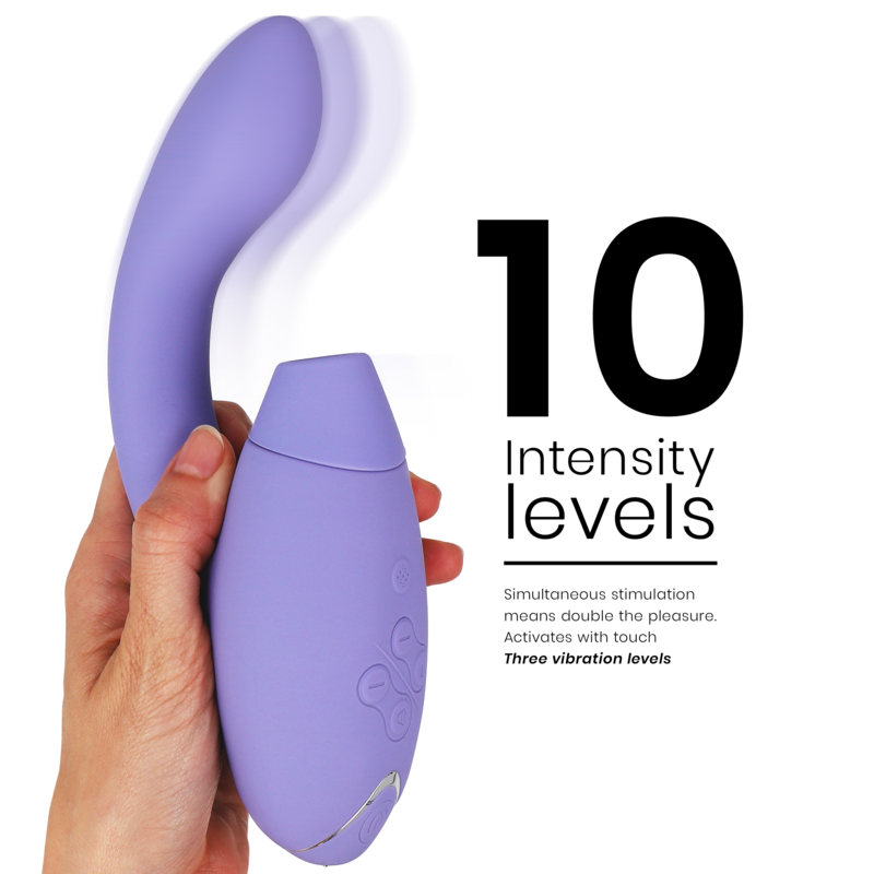 Vibratore Rabbit Womanizer Duo 2 — Stimolatore Punto G e Clitoride