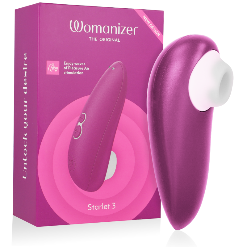 Succhia Clitoride Womanizer Starlet 3 — Viola, 5 Intensità