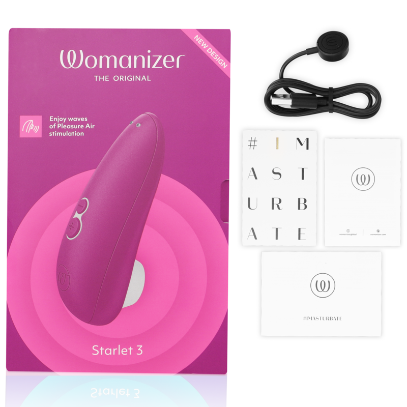 Succhia Clitoride Womanizer Starlet 3 — Viola, 5 Intensità