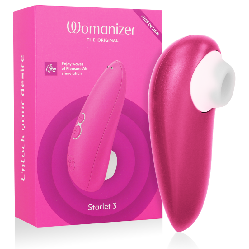 Succhia Clitoride Womanizer Starlet 3 — Pleasure Air, Rosa