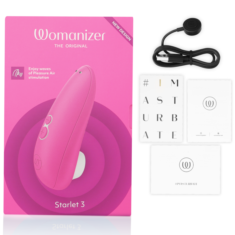 Succhia Clitoride Womanizer Starlet 3 — Pleasure Air, Rosa