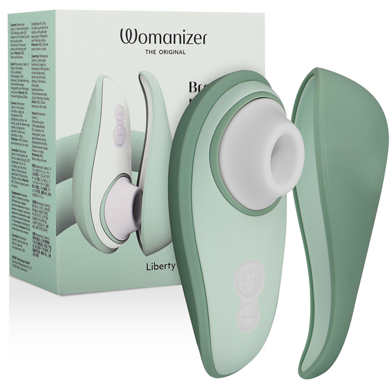 Succhia Clitoride Womanizer Liberty 2 — Verde Chiaro