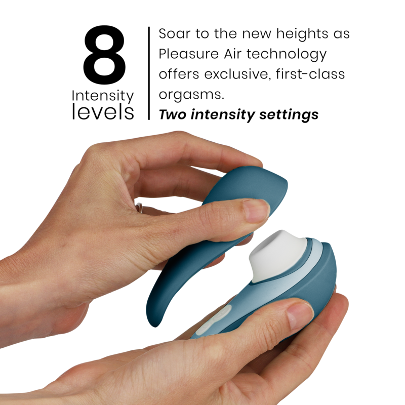 Succhia Clitoride Womanizer Liberty 2 — Pleasure Air, Blu