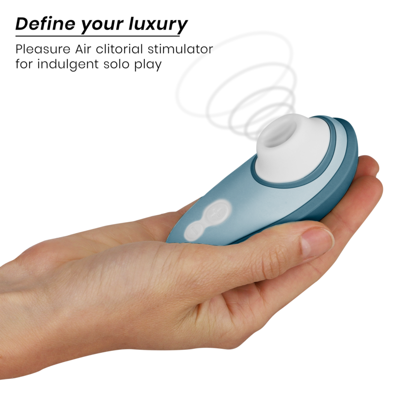 Succhia Clitoride Womanizer Liberty 2 — Pleasure Air, Blu