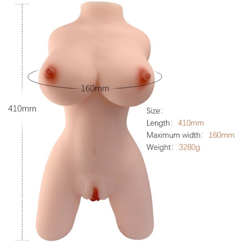 Torso Erotico Femminile Gonfiabile Armony — Realistico