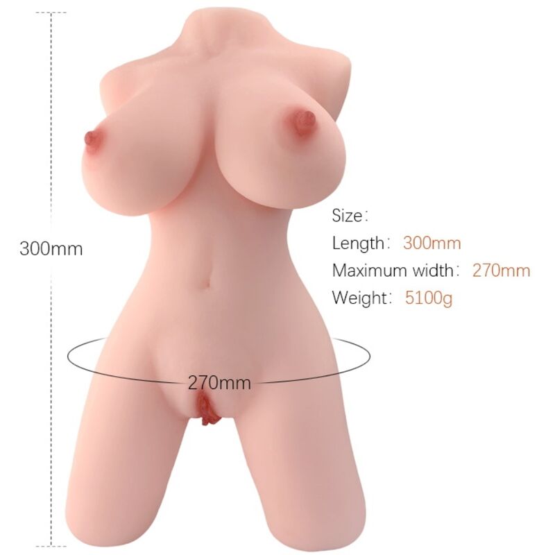 Torso Femminile Gonfiabile Armony — Modello Realistico 5