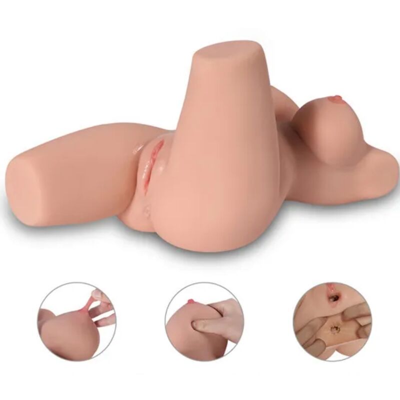 Masturbatore Torso Femminile Gonfiabile Armony — Grandezza Naturale